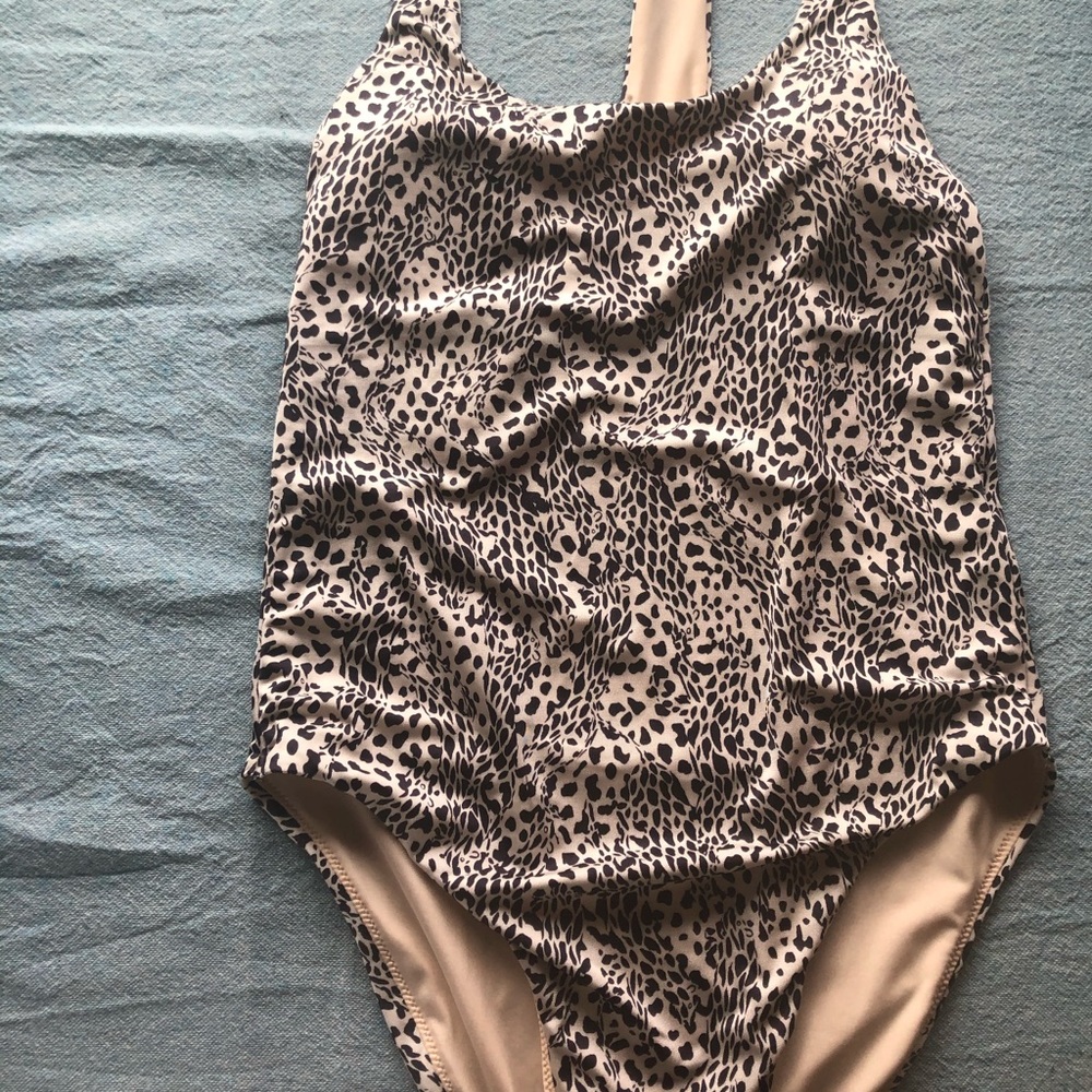 Cotton Cheetah print one piece